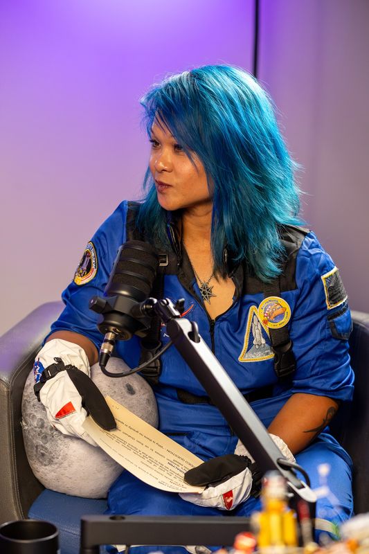 Behind the scenes: In the studio