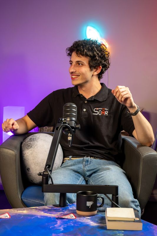 Behind the scenes: In the studio