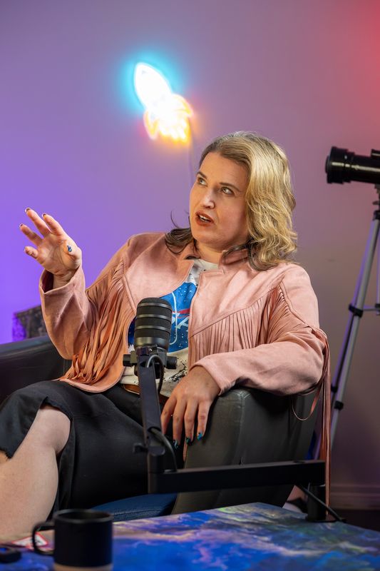 Behind the scenes: In the studio